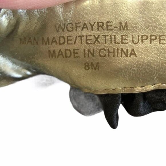 Guess Wedges Sandals Womens Size 8 Black Cork Shiny Summer - Picture 11 of 16